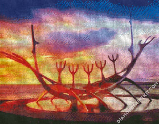 Sun Voyager diamond painting