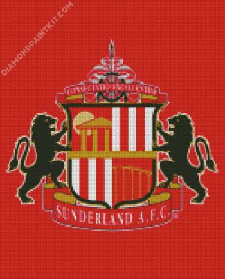 Sunderland AFC Logo diamond painting