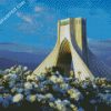 Tehran Azadi Tower diamond painting