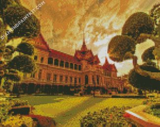 The Grand Palace Thailand diamond painting