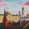 The Moscow Kremlin Russia diamond painting