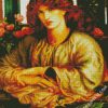 The Women Window By Rossetti diamond painting