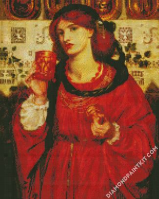 The Loving Cup Rossetti diamond painting