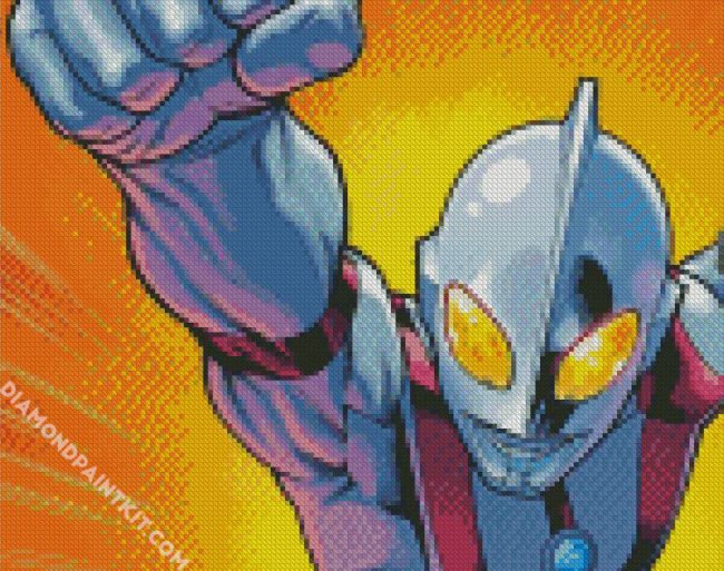 Ultraman diamond painting