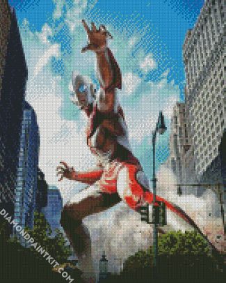 Ultraman Hero diamond painting