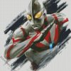 Ultraman Illustration diamond painting