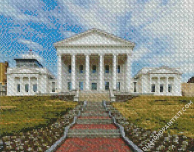 Virginia State Capital Richmond diamond painting