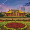 Zhongshan Memorial Hall Taipei Taiwan diamond painting