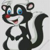 Adorable Skunk diamond painting