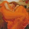 Aesthetic Flaming June diamond painting