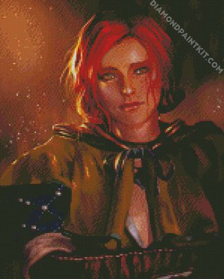 Aesthetic Triss diamond painting