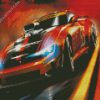 Aesthetic Racing Car diamond painting