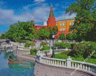 Aesthetic Alexander Garden Russia diamond painting