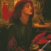 Aesthetic Beata Beatrix Rossetti diamond painting