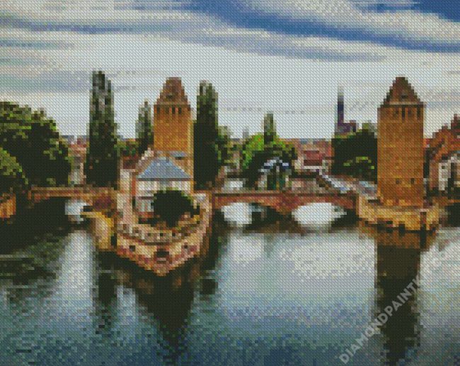 Aesthetic Grande Ile Strasbourg diamond painting