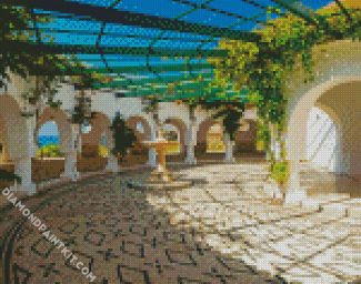 Aesthetic Kallithea Springs Rhodes diamond painting