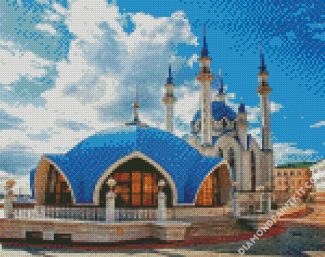 Aesthetic Kul Sharif Mosque Russia diamond painting