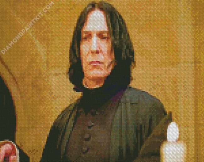 Aesthetic Professor Severus Snape diamond painting