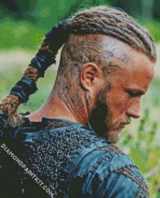 Aesthetic Ragnar Lothbrok diamond painting