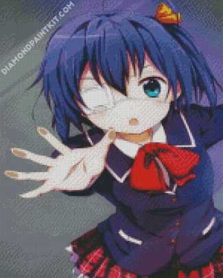 Aesthetic Rikka Takanashi diamond painting