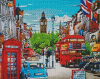 Aesthetic Routemaster Art diamond painting