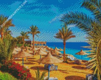 Aesthetic Sharm El Sheikh diamond painting