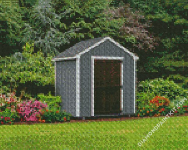 Aesthetic Shed diamond painting