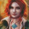 Aesthetic Triss diamond painting