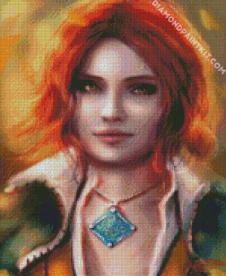 Aesthetic Triss diamond painting