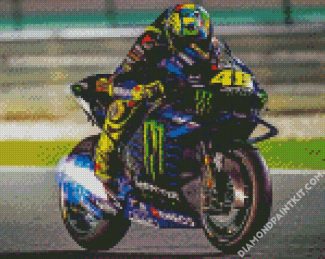 aesthetic Valentino Rossi diamond painting