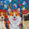 Aesthetic Cute Dogs diamond painting