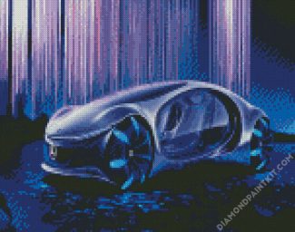 Aesthetic Mercedes diamond painting