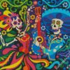 Aesthetic Mexican Skull diamond painting