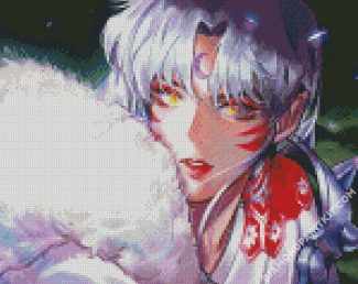 Aesthetic Sesshomaru Inuyasha diamond painting