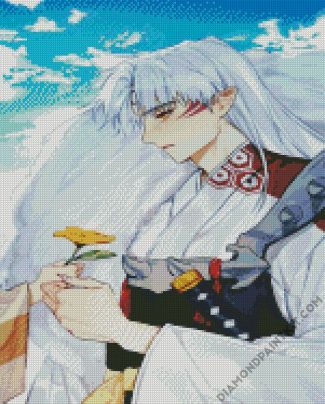 Aesthetic Sesshomaru Inuyasha Anime diamond painting