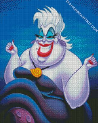 Aesthetic Villian Ursula diamond painting