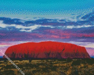 Australia Uluru diamond painting