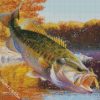 Beautiful Largemouth Bass diamond painting