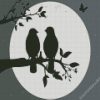 Birds Silhouette diamond painting