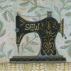 Black Sewing Machine diamond painting