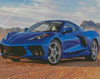 Chevrolet Sport Car diamond painting