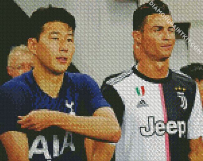 Cristiano And Sonaldo diamond painting