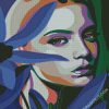 Cubism Young Lady diamond painting