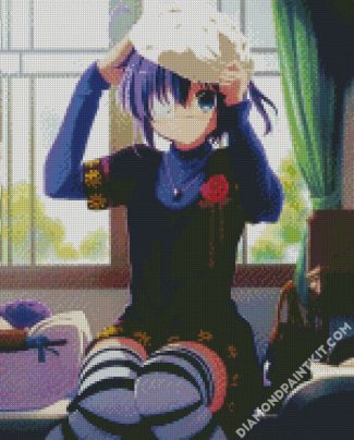 Cute Rikka Takanashi diamond painting