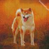 Cute Shiba Inu Dog diamond painting