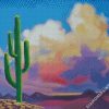 Desert Cactus diamond painting