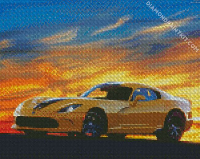 Dodge Viper Car diamond painting