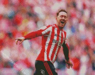 Football Player Aiden McGeady diamond painting