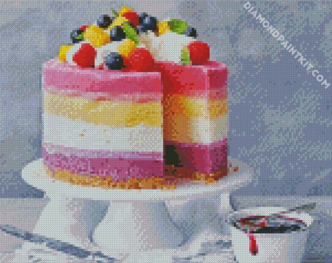 Fruit Cake diamond painting