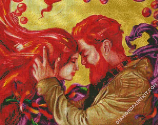 Ginger Soulmates diamond painting